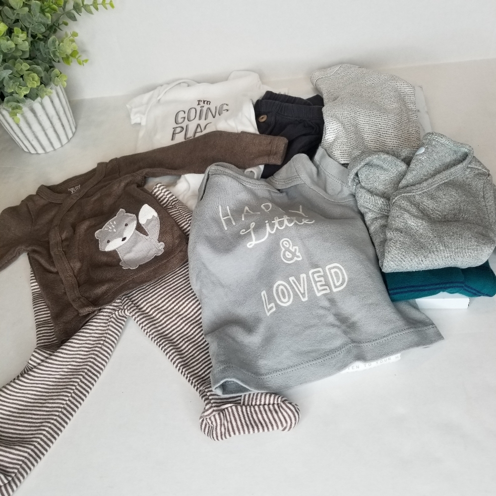 Carter 10 Piece Bundle 3 Months Baby Boy